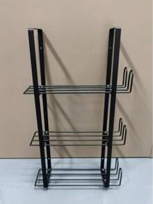 1 buah Tempat Penyimpanan Sarung Tangan yang Dipasang di Dinding, Dispenser Kotak Sarung Tangan, Rak Penyimpanan Sarung Tangan Lateks Sekali Pakai Laboratorium, Tempat Handuk Kertas 3 Tingkat - MultiWarna - View 7