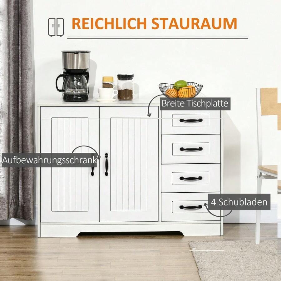 Buffets & Sideboards - White - View 1