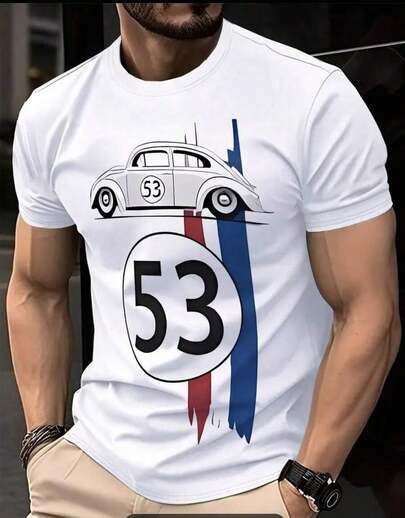 CAMISETA MASCULINA CAMISETA BÁSICA L OS ANGELES CASUAL VERANO IMPRESA PREMIUM MANGA CORTA CUELLO REDONDO ENVÍO GRATUITO