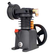 Cabezal para Compresor 1 HP Z-1051 Senlei Cabeza Compresora Pistón Aire Alta Presión Repuesto Profesional Uso Taller Herrería Pintura Inflado - Cableado - Ver 1