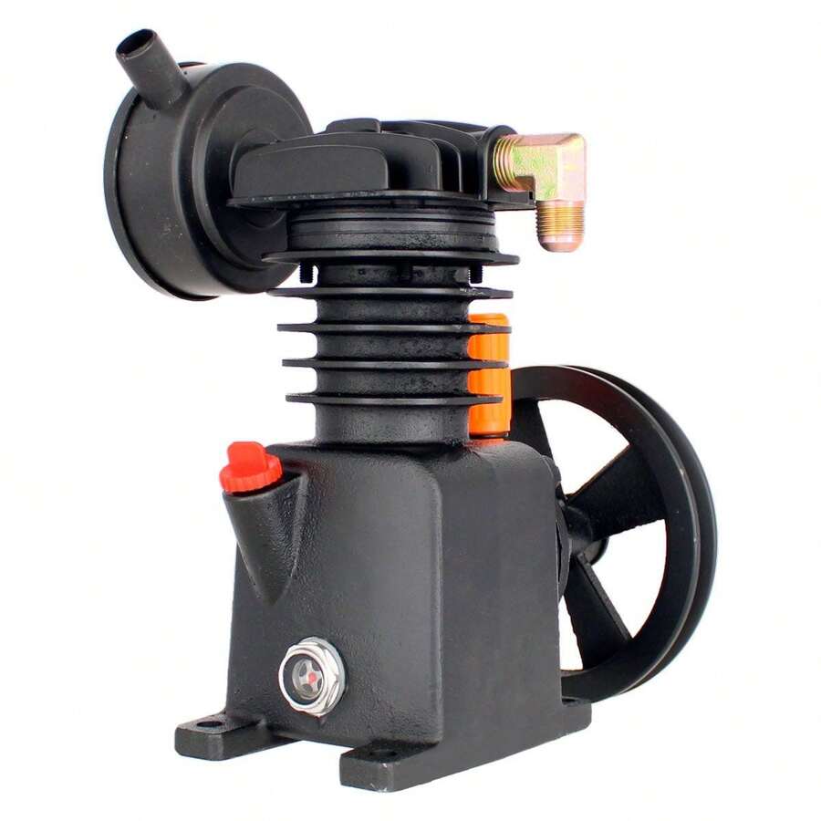 Cabezal para Compresor 1 HP Z-1051 Senlei Cabeza Compresora Pistón Aire Alta Presión Repuesto Profesional Uso Taller Herrería Pintura Inflado - Cableado - Ver 1