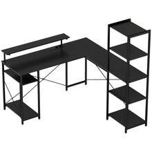 Home Office Desks - Black - View 6