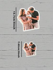 Custom Photo Stickers, Personalized Stickers, Custom Stickers, Water Bottle Stickers, Laptop Stickers, Car Stickers - A - View 3