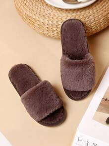 定制新娘拖鞋、毛绒伴娘拖鞋、个性化新娘拖鞋、圣诞派对礼物、毛绒拖鞋、生日礼物、母亲节礼物、毕业礼物 - 彩色 - 查看 16