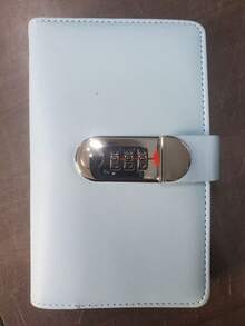 1pc Password Protected Cash Organizer Wallet With Transparent Bill/Banknote Pocket - Multicolor - View 12