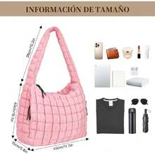 Women Tote Bags - 紫羅蘭色 - 查看 6