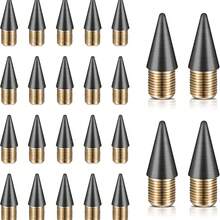 24pcs Refillable Mechanical Pencils With Replaceable Graphite Leads, Metal Body Erasable Pens With Unlimited Refills - Sets - View 8