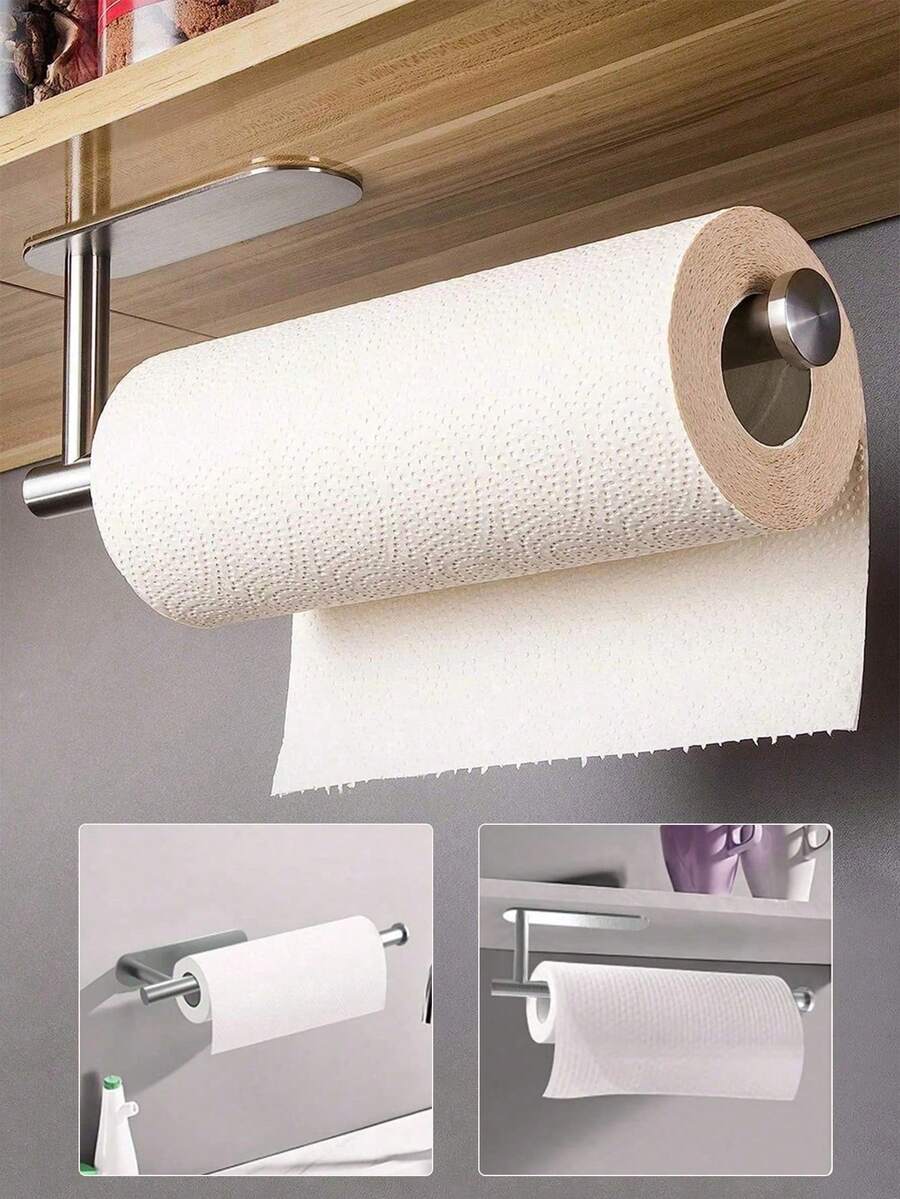 1 chiếc kệ đựng đồ nhà bếp/phòng tắm tối giản, có thể dùng làm giá đựng khăn giấy, khay đựng khăn ăn, đồ trang trí nhà cửa, kệ đựng phụ kiện nhà bếp, kệ đựng đồ phòng tắm. - Nhiều màu - Xem 1