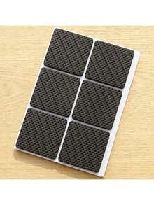 2 cm/48 szt., 4 cm/12 szt. Czarne antypoślizgowe maty meblowe – samoprzylepne, tłumiące hałas, trwałe maty filcowe, odpowiednie na krzesła, stoły i podłogi, zapobiegające zarysowaniom i uszkodzeniom. - Wiele stylów czerni - Zobacz 9