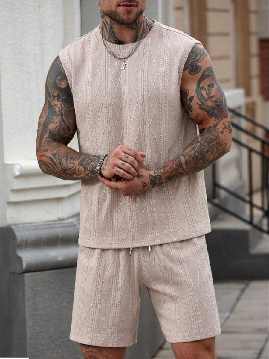 Verano    Regular    Cordón  Bolsillo  Botón delantero    Navideño  Halloween - Albaricoque - Ver 1