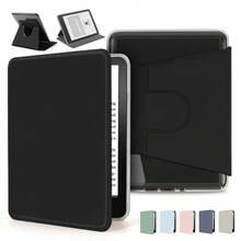 适用于 Kindle 2024/2022 第 11 代 6 英寸电子阅读器磁吸保护套 C2V2L3 RS23CV 亚克力保护壳，支持自动唤醒/睡眠功能，360° 旋转支架 - 彩色 - 查看 2