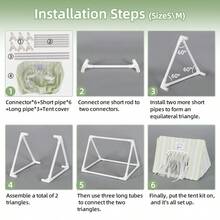 ITANDME Removable Rabbit Tent Hamster Pet Hideout House, Hamster Corner House, Squirrel Beehive Flying Squirrel Hideaway - Multicolor - View 12