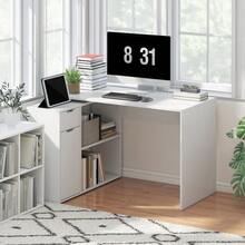 Home Office Desks - White - View 3