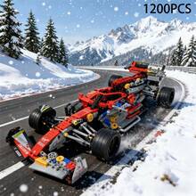 1200片全新赛车积木套装，可组装车辆积木，圣诞礼物 - 建築[賽車]模型 - 查看 8