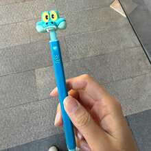 1pc/2pcs/3pcs/4pcs/5pcs/10pcs Gale Snake Cartoon Retractable Ballpoint Pen, Cute Design, Suitable For Students, Stationery Gift - Gary - View 3