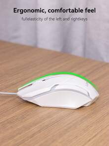 LED Backlit Mechanical Gaming Keyboard And Mouse Set - Multicolor - View 9