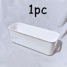 1/3/6pcs Plastic Storage Boxes With Lids - Ideal For Organizing Office Supplies, Cosmetics, Medicines, Etc. - Portable Independent Design, Suitable For Kitchen, Bathroom And Office, Durable Plastic Boxes, Desk Organizer, Storage Bins, Bedroom Decor, Makeup Organizer - Multicolor - View 9