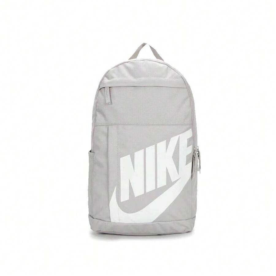 Nike Minimalist Versatile Sports Casual Large Capacity Backpack - Light Grey - View 1