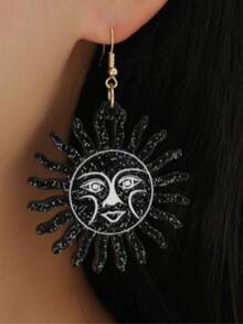 1 Pair Punk Style Exaggerated Creative Quirky Versatile Holiday Carnival Ramadan Unique Earrings (Based On Actual Item) - Multicolor - View 5