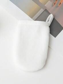 1pc Flannel Makeup Remover Gloves, Washable Finger Cleansing Gloves, Facial Cleansing Gloves - A - View 8