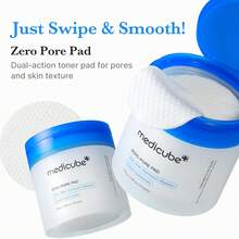 Medicube Zero Pore Pads 2.0 70 Pads, Minimize Pores, Facial Toner Pads, Exfoliation, Exfoliating, Pore Care, AHA, BHA, Salicylic Acid, Prevent Breakouts,  Best Selling Skin Toner, Korean Skincare, Summer, Bikini, Acne Care, Dull Skin, Rough Skin, Control Skin Oil, Reduce Blackhead, Clear Skin, Top Ranking Skincare, Top Selling Toner Pad, Best Korean Skincare, Kbeauty, K-Beauty - Exfoliation and Pore Care - 查看 5