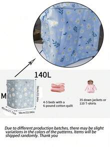 1pc Foldable Fabric Quilt Storage Bag, Dust-Proof, Waterproof, Moisture-Proof Clothing Organizer With Handle, Perfect For Storage Of Quilts, Toys, Pillows, Seasonal Clothes, Down Jackets, Moving And Packing, Made Of High-Quality Oxford Cloth With Zipper Closure Decorations Decor Festival Decor Room Decor Home Decor Bed Room Decor Bedroom, Organizer, Home Storage, White T Shirt Women, Black Pants Women, Ladies Winter Clothes, Dress, - Royal Blue - View 13