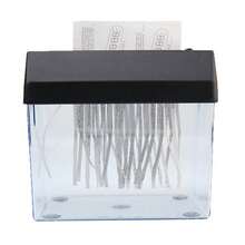 Destructora de papel USB universal, minimáquina cortadora de papel con batería y alimentación USB para oficina, escuela y hogar. - Negro - Ver 2