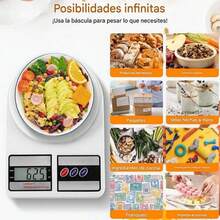 Kitchen Scales - White - View 7