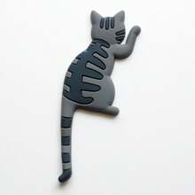 1pc 2026 Hot Selling Japanese Style Cat Fridge Magnet Hook, Cute Cartoon Cat Tail Shaped Hook, Perfect Gift, Holiday Gift, Birthday Gift, Interesting Gift, Valentine's Day Gift - Multicolor - View 11