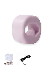 GOUNOD 1 pieza Entrenador portátil para la línea de la mandíbula, ejercitador facial, moldeador de cuello y ejercitador de papada apto para hombres y mujeres, equipo de entrenamiento de contorneado facial. - Multicolor - Ver 12