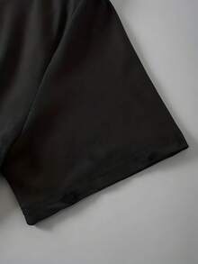 Happy St. Patricks Day Shamrock Irish Saint Patricks Day 1 Pcs Women's Plus Size T-Shirt Funny Oversized Graphic Short Sleeve Tee Novelty Shirt 100% Polyester Crew Neck Top Casual Clothing 220g - 黑色 - 查看 5