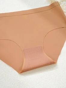6条装女士无缝比基尼内裤，隐形贴身，柔软弹力，XS-XL码 - 彩色 - 查看 10
