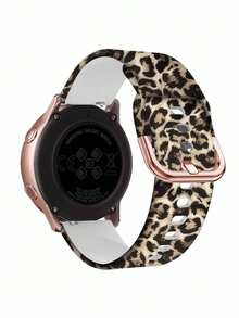 1 chiếc dây đeo đồng hồ silicon in họa tiết nhiều màu sắc, unisex, phù hợp với đồng hồ 20mm/22mm, tương thích với Samsung Galaxy Watch4 44mm/40mm, 5 Pro, Active 2, Gear S3, GTS/2/2e/GTS2 Mini/GTR 42mm/47mm/GTR2/2e/Stratos 2/3, phụ kiện thay thế dây đeo đồng hồ (Họa tiết ngẫu nhiên) - Nhiều màu - Xem 3