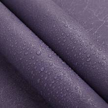 1卷紫色桑蚕丝壁纸，乙烯基自粘墙贴，易撕易贴，防水，可移除，适用于客厅、卧室、家居装修、薄膜覆盖、书桌、橱柜、装饰，尺寸：15.7英寸 x 39.3英寸/118.1英寸/196.8英寸 - A - 查看 4