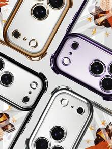 Phone Case For IPhone 17 Pro Max And 17 Air: Highly Transparent, Shockproof, With Four Corner Protection Bands And Deer Motif. - 金色 - 查看 11