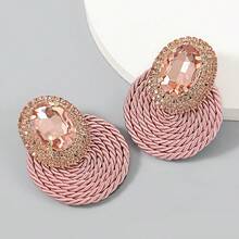 Women Stud Earrings - White - View 11