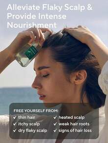 Aromatica Root Strengthener, Scalp Care Serum, Hair Strengthening Essence, Suitable For Fine Hair Care, Volumizing Hair Roots, Non-Greasy Formula, Daily Scalp Care 100ml/3.3 Fl.Oz - 100ml - View 2
