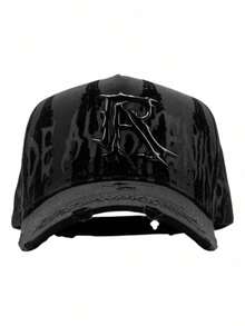 Rude Awakenings Rude Cathedral Snapback Cap - Unique And Exclusive - Distinctive And Versatile Accessory For Casual Occasions - Black - View 4
