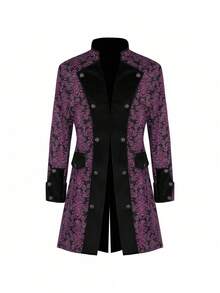 Men Cosplay Clothing - Purple - View 4