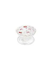 Foldable Cute Printed Phone Stand, Bow/Cherry/Lily Pattern Phone Holder - Multicolor - View 9