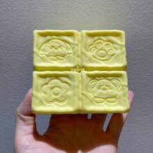 超柔软覆盆子四方牛奶方块慢回弹湿软泥减压玩具，外观精美，覆盆子、巧克力、牛奶挤压，捏捏乐生日礼物 - 圣诞礼物完美礼物 - 彩色 - 查看 9