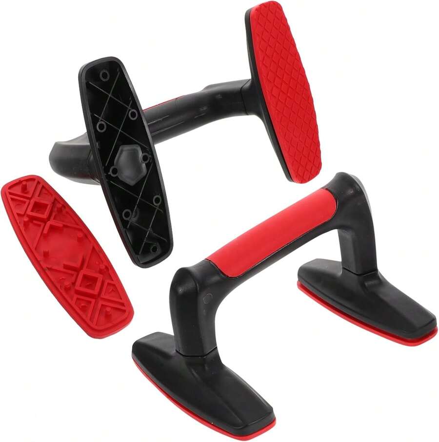 2piezas Barras Paralelas Antideslizantes para Flexiones Soportes De y Fitness Ergonómicos para Gym y Dominadas - 1 - Ver 1