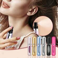 0Mini Refillable Perfume Portable Atomizer Bottle Refillable Perfume Spray, Refill Pump Case For Traveling And Outgoing (5ml, 4 Pack) - Multicolor - View 1
