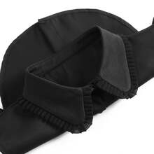 Elegant Women's Detachable Chiffon Pleated Ruffle Collar - Multifunctional Half-Shirt Style Undershirt Sweatshirt Dress Sweatshirt Blouse Collar, Machine Washable Polyester, Fashionable And Unique - Multicolor - View 11