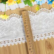 1 Yard 12.5cm Hollow Embroidered DIY Clothing Accessory Lace Fabric - Multicolor - View 2