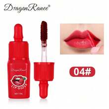 Dragon Ranee Matte Liquid Lipstick, Long-Lasting, Waterproof, Smudge-Proof, Non-Stick, Fine Texture, Versatile Lip Gloss - DR205 - View 10