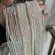 1 Strand Natural Freshwater Baroque Pearl Asymmetrical Rice Shape Beads, Suitable For Jewelry Making DIY Necklace Bracelet Crafts Accessories For Women And Men - Multicolor - View 13