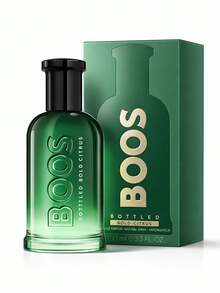 Perfumes De Hombre BOOS Bottled Bold Citrus 100ml EDP Fragancia Fresca Cítrica y Amaderada Spray Corporal Larga Duración Uso Diario Loción Masculina Energizante Notas de Manzana Verde Limón y Vetiver Aroma Limpio Recién Bañado Ideal para Gym Oficina y Verano Regalo Original para Novio y Papá Estilo Casual Deportivo y Joven - Afrutado y cítrico - Ver 8