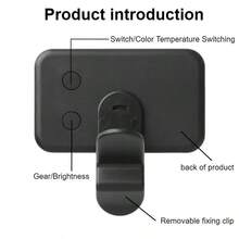 3-Mode LED Selfie Light, Portable Clip-On Phone Supplementary Lighting, Suitable For Makeup, Live Streaming, Zoom Meetings, Rechargeable Video/Photo Fill Light For Smartphone & Camera (Built-In 200mAh Lithium Battery) - Mobile Phone Fill Light - View 11