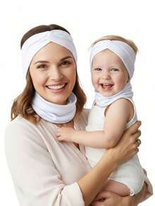 2件装轻薄单层儿童颈套+头带套装，柔软套头式保暖颈套，适合儿童和成人，可用作骑行面罩，春夏款 - 彩色 - 查看 6